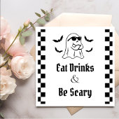 Eet Drinken & Wees eng Halloween Party Servet