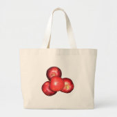 Eet een appel en ga naar bed grote tote bag (Voorkant)