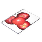 Eet een appel en ga naar bed notitieboek (Linkerzijde)