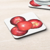 Eet een appel en ga naar bed onderzetter (Linkerzijde)