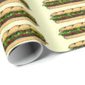 Eet een Hoagie Dag Cadeaupapier (Rol Hoek)