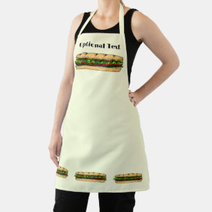 Eet een Hoagie-dag Schort