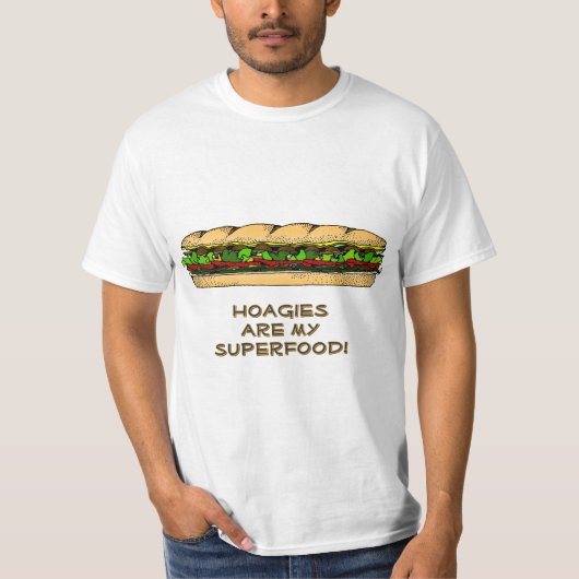 Eet een Hoagie Dag T-shirt (Voorkant)