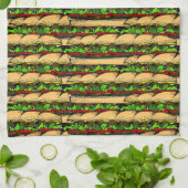 Eet een Hoagie-dag Theedoek (Gevouwen)