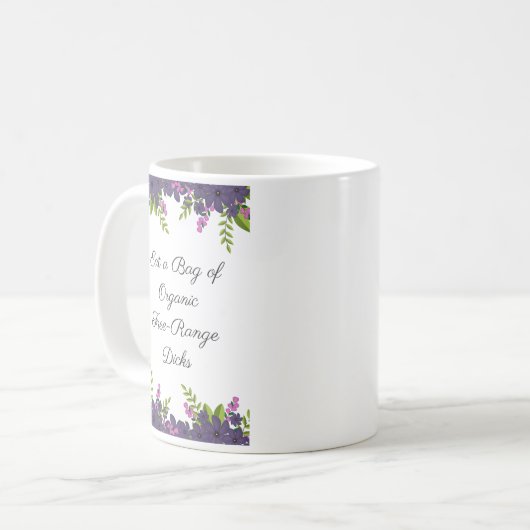 Eet een zak D's mok (Voorkant links)