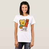 Eet Eerst, Panikeer Later T-shirt (Voorkant volledig)