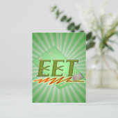 EET - ELEKTRISCHE LOGO VAN DE TECHTSCIRCUIT BRIEFKAART (Staand voorkant)