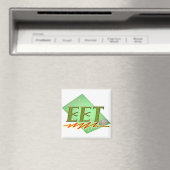EET - ELEKTRISCHE LOGO VAN DE TECHTSCIRCUIT MAGNEET (Insitu (Vaatwasser))