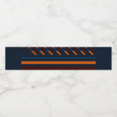 Eet- en drinkwaterfleslabelset waterfles etiket (Enkel label)