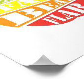Eet fantastisch, versla vet citaat ontwerp poster (Hoek)