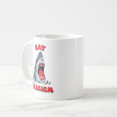 Eet Fascisme Anti-Fascist Koffiemok (Voorkant links)