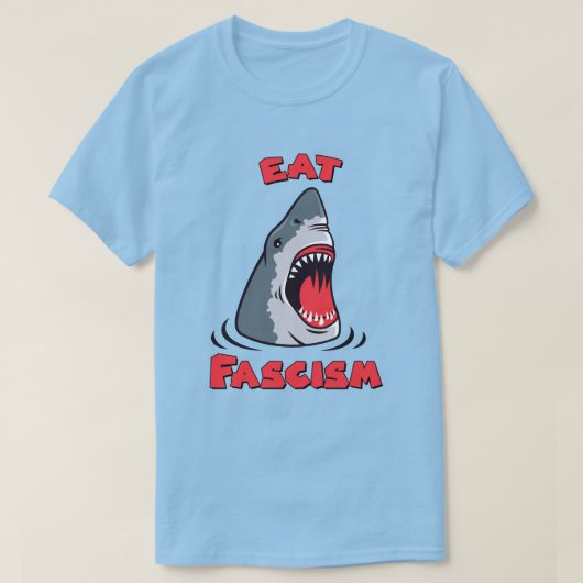 Eet Fascisme Anti-Fascist T-shirt (Design voorkant)