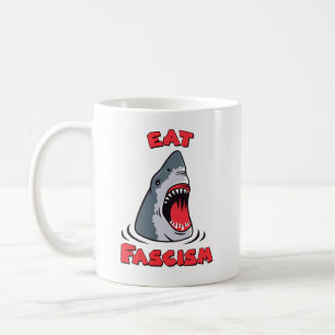 Eet Fascisme Anti-Fascistisch Koffiemok