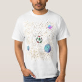 Eet, Football, slaap, herhaal - Football liefhebbe T-shirt (Voorkant)