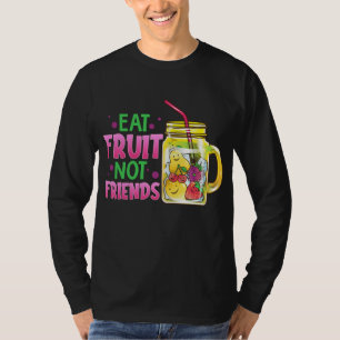 Eet Fruit Niet Vrienden Vegan Fruit Cocktails Vege T-shirt