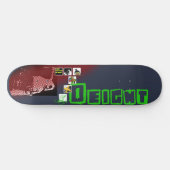 Eet geen kat in half skateboard (Horizontaal)