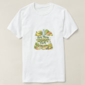 Eet Gezond Voel Je Geweldig Gezonde Heren Basic T- T-shirt (Design voorkant)