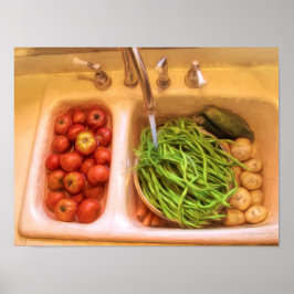 Eet Gezond Waarde Poster Papier (Matte)