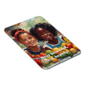 Eet gezonde flexibele magneet (Rechterzijde)