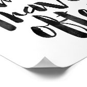 Eet goed reizen vaak poster (Hoek)