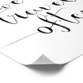 Eet goed reizen vaak poster (Hoek)