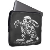 Eet Groenten – Dode Konijn door BurnsInHell Laptop Sleeve (Voorkant Rechts)