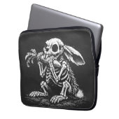 Eet Groenten – Dode Konijn door BurnsInHell Laptop Sleeve (Voorkant Links)