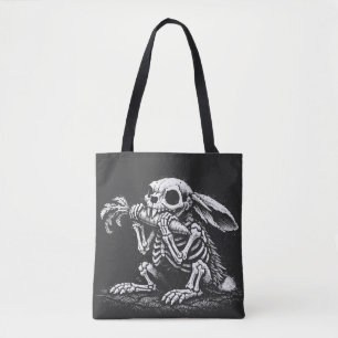 Eet Groenten – Dode Konijn door BurnsInHell Tote Bag