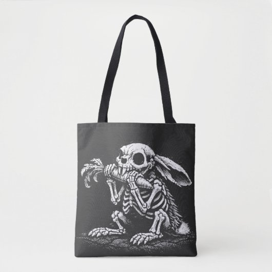 Eet Groenten – Dode Konijn door BurnsInHell Tote Bag (Voorkant)
