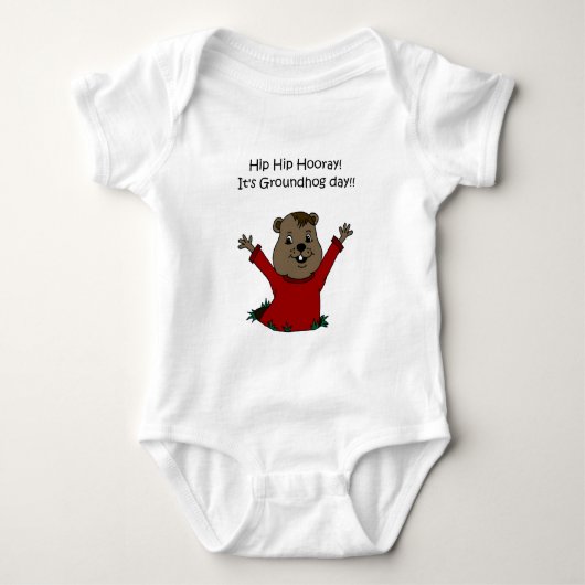 Eet haar Groundhog day t-shirt (Voorkant)