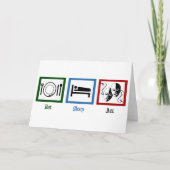 Eet het Akte van de Slaap Kaart (Voorkant)