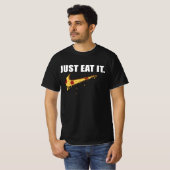 Eet het gewoon - Eet gewoon Pizza T-Shirt (Voorkant volledig)