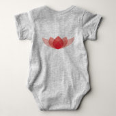 Eet het onderzoek Baby Bodysuit (Achterkant)