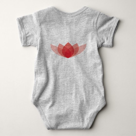 Eet het onderzoek Baby Bodysuit (Achterkant)