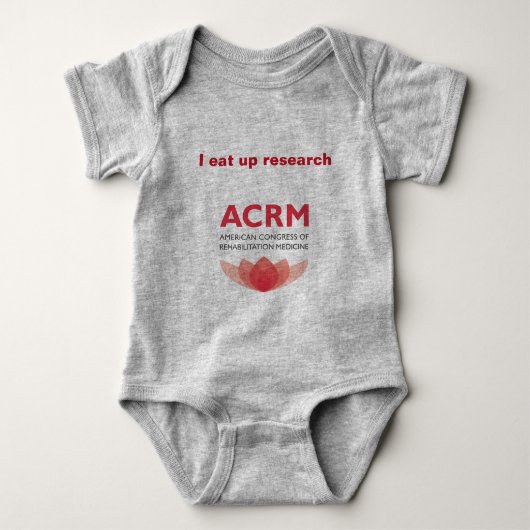 Eet het onderzoek Baby Bodysuit (Voorkant)