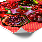 Eet het Poster van de regenboogherinnering (Hoek)