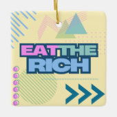 Eet het Rich 90s Vibe Ornament (Voorkant)
