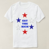 Eet het rijke #2 T-shirt (Design voorkant)