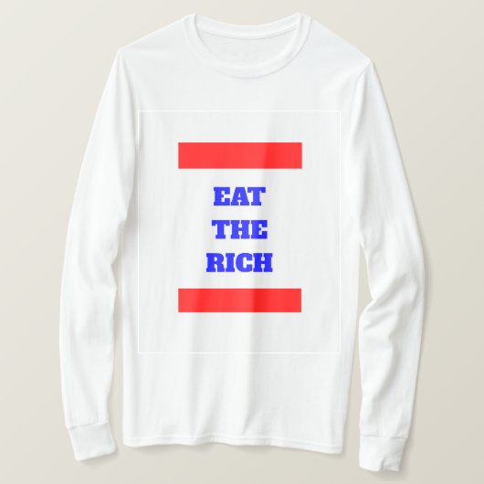 EET HET RIJKE T-shirt (Design voorkant)