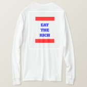 EET HET RIJKE T-shirt (Design achterkant)