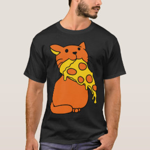eet hongerig pizza heerlijke salami eet kokokok t-shirt