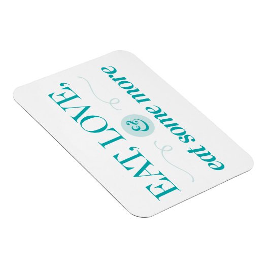 Eet, hou en eet meer magneet (Rechterzijde)