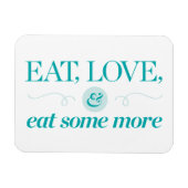 Eet, hou en eet meer magneet (Horizontaal)