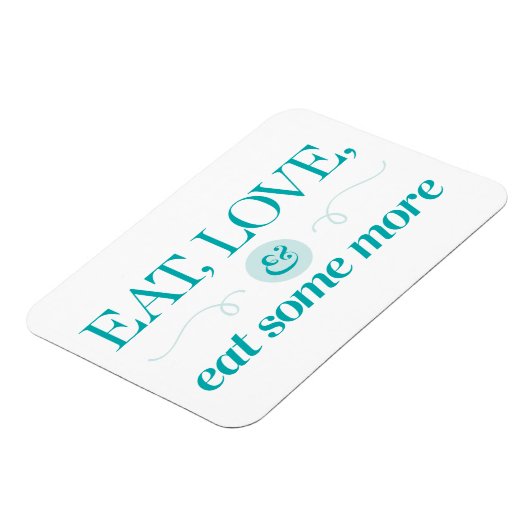 Eet, hou en eet meer magneet (Linkerzijde)