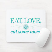 Eet, hou en eet meer muismat (Met muis)