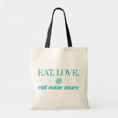 Eet, hou en eet meer tote bag (Voorkant)
