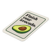 Eet je Avocado op Magneet (Linkerzijde)