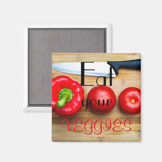 Eet je buik magneet (Voorkant / Achterkant)