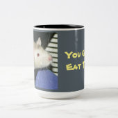 Eet je dat? tweekleurige koffiemok (Center)