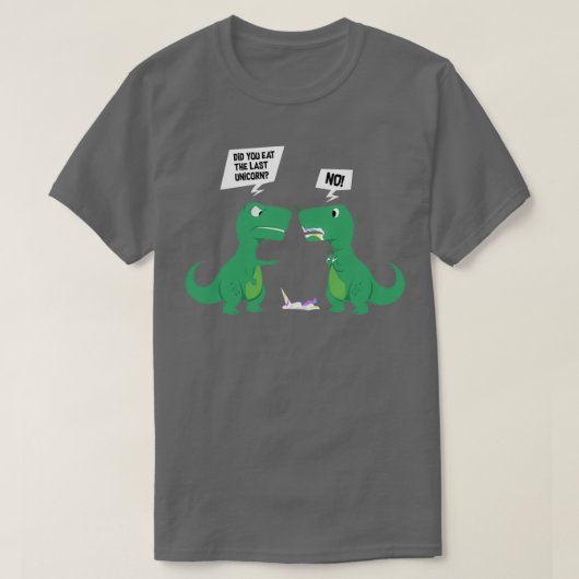 Eet je de laatste Unicorn? T-shirt (Design voorkant)